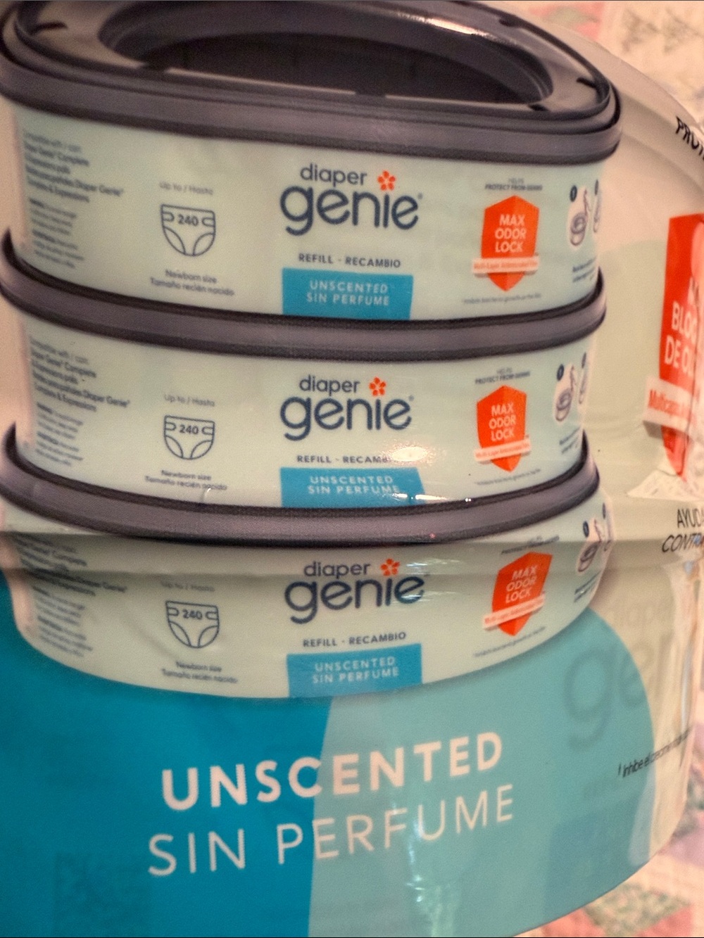 Unscented Refill Canisters – Light Teal